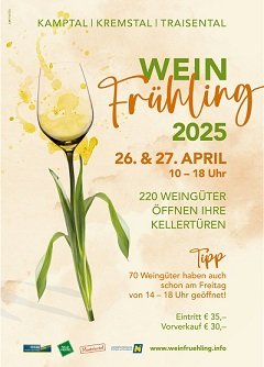Weinfrühling am 26 & 27 April 2025